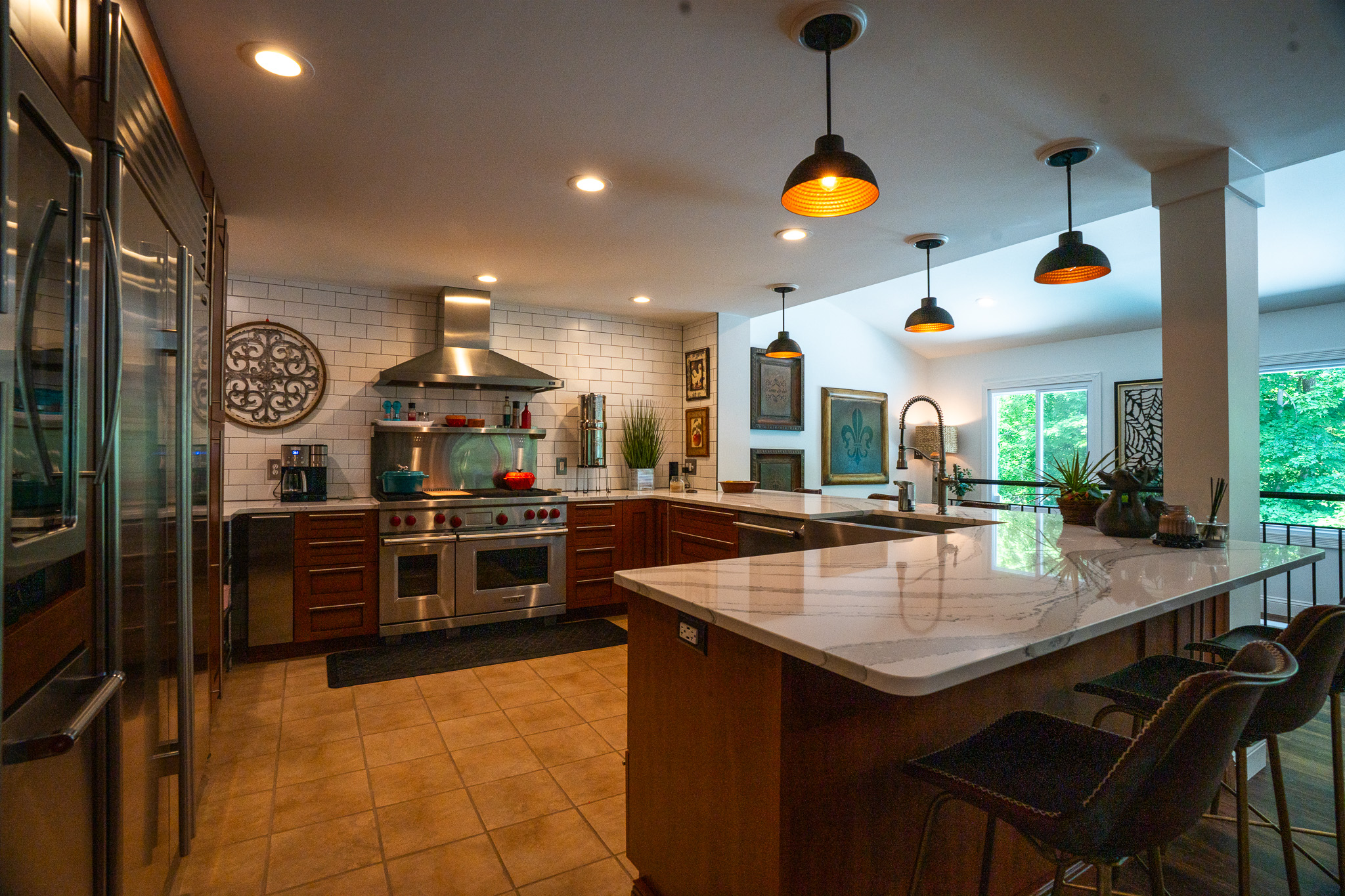 Unedited kitchen interior